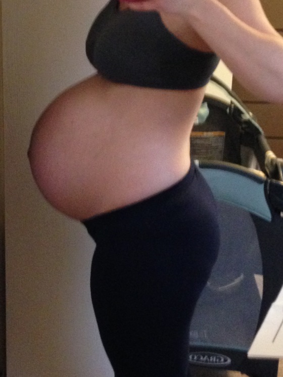 Here I am at 41w2d. Ready to pop!